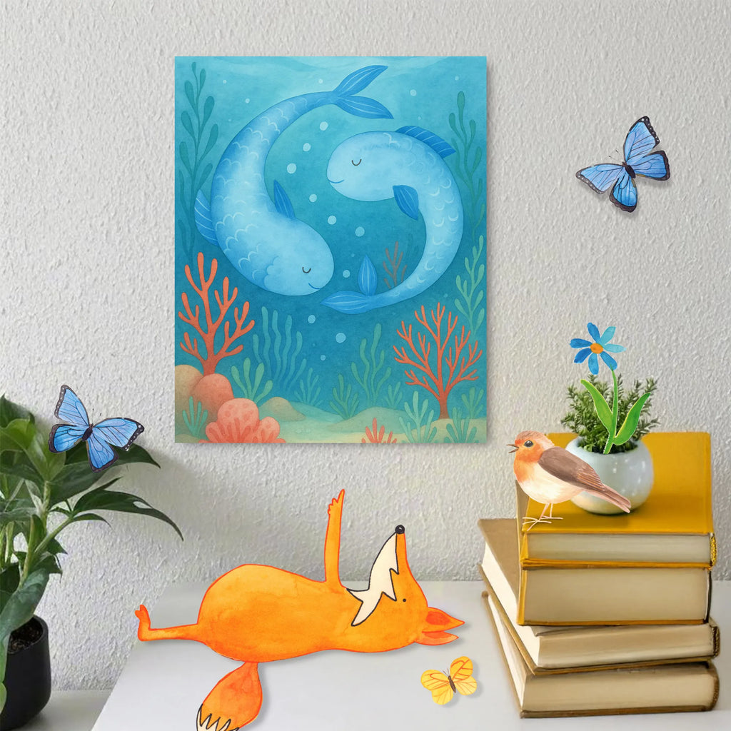 Paint by Numbers Star sign fish Design Malen, Künstler, Bastelidee, Malen nach Zahlen, Kunstwerk, Baseln, Ausmalbild, DIY, Kreativität, Tierkreiszeichen, Sternzeichen, Horoskop, Astrologie, Aszendent, Fische Sternzeichen, Geburtstag März, Fische Sternbild, Fisch, Geburtstag Februar, Geschenk März, Geschenk Februar, Fische Geschenk