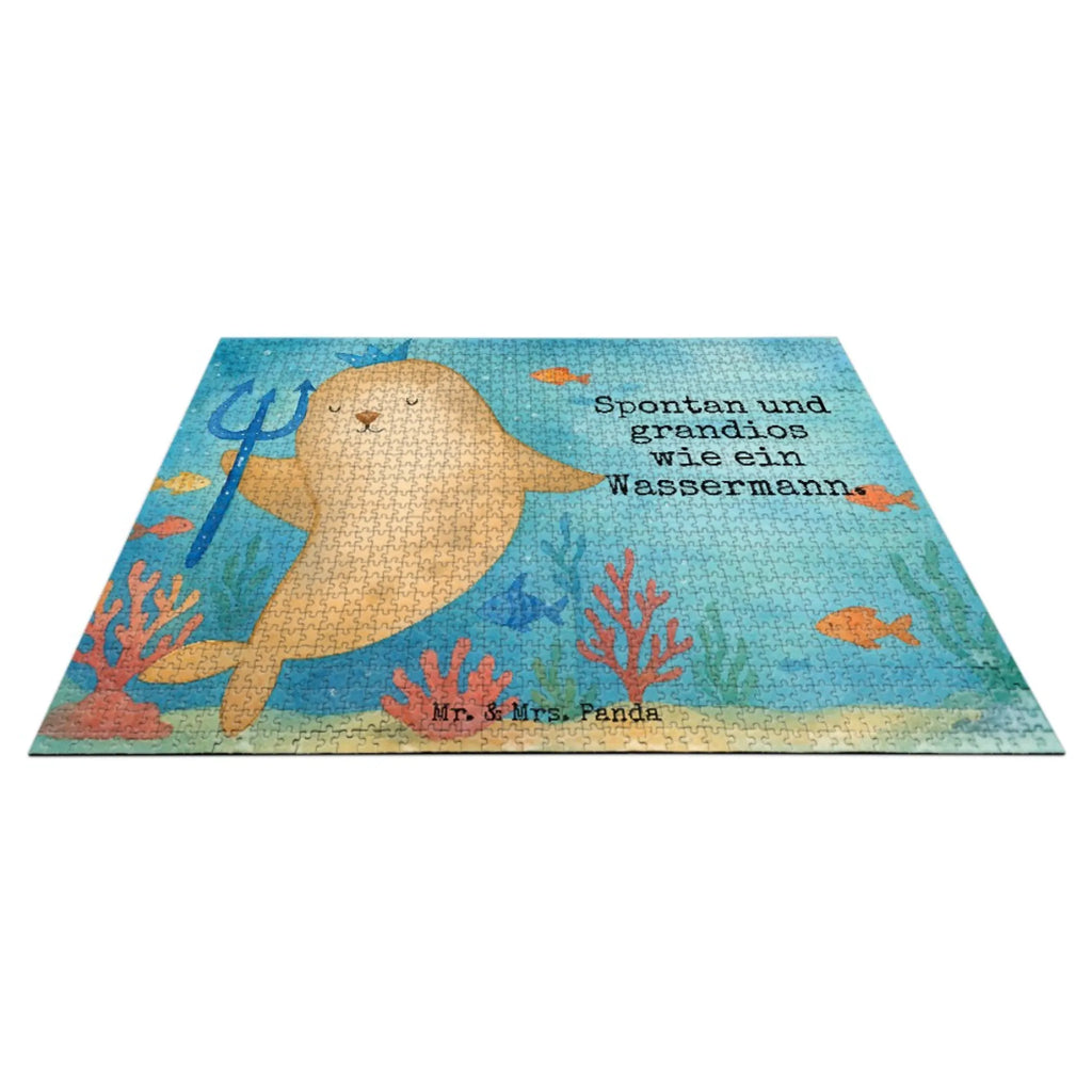 Puzzle znak zodiaku Wodnik Design Puzzle, Tierkreiszeichen, Sternzeichen, Horoskop, Astrologie, Aszendent, Wassermann Geschenk, Wassermann Sternzeichen, Geschenk Februar, Meermann, Geburtstag Januar, Geschenk Januar, Geburtstag Februar, Meer Geschenk, Nix