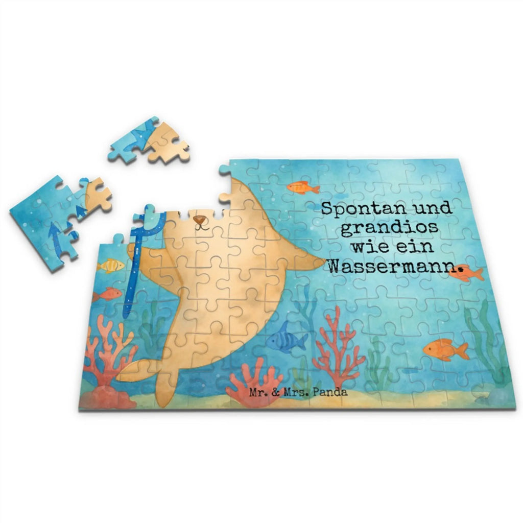 Puzzle znak zodiaku Wodnik Design Puzzle, Tierkreiszeichen, Sternzeichen, Horoskop, Astrologie, Aszendent, Wassermann Geschenk, Wassermann Sternzeichen, Geschenk Februar, Meermann, Geburtstag Januar, Geschenk Januar, Geburtstag Februar, Meer Geschenk, Nix