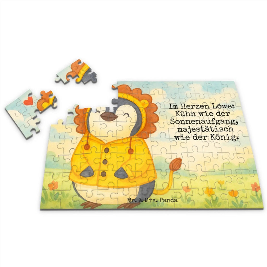 Puzzle Löwe Astrologie Design Puzzle, Tierkreiszeichen, Sternzeichen, Horoskop, Astrologie, Aszendent, Geburtstagsgeschenk, Geschenkidee zum Geburtstag, Sternzeichen Löwe, Löwe