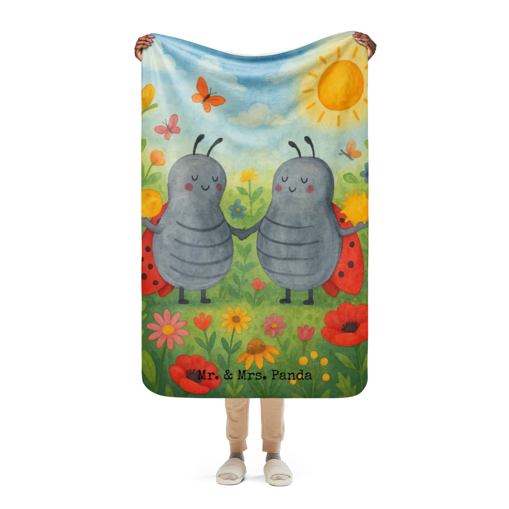 Sherpa cuddly blanket Star sign twin Design Tierkreiszeichen, Sternzeichen, Horoskop, Astrologie, Aszendent, Zwilling Sternzeichen, Zwillingsschwester, Zwillinge, Zwillingsbruder, Geburtstag Mai, Geschenk Juni, Geschenk Mai, Marienkäfer, Glückskäfer, Zwilling Geschenk