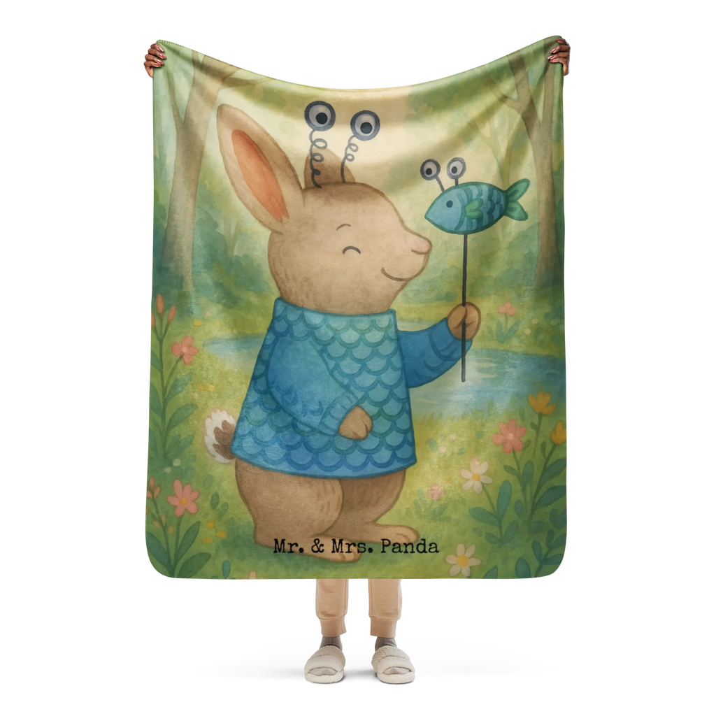 Sherpa Kuscheldecke Fische Astrologie Design Sternzeichen, Tierkreiszeichen, Horoskop, Astrologie, Aszendent, Fischer, Geburtstagsgeschenk, Geschenkidee Zum Geburtstag