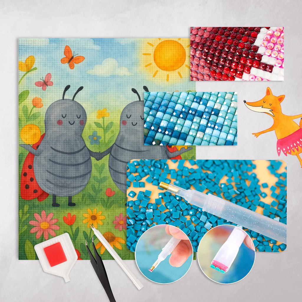 Obraz diamentowy znak zodiaku Bliźniak Design Znak zodiaku, gwiazdozbiór, horoskop, astrologia, ascendent