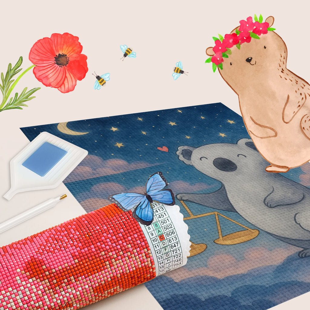 Diamond Painting Scale Astrology Design constellations, birthdays, astrology, zodiac, date of birth, month of birth