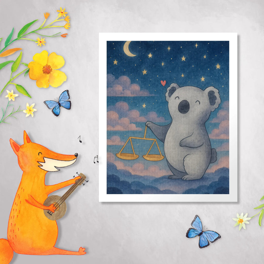 Diamond Painting Scale Astrology Design constellations, birthdays, astrology, zodiac, date of birth, month of birth