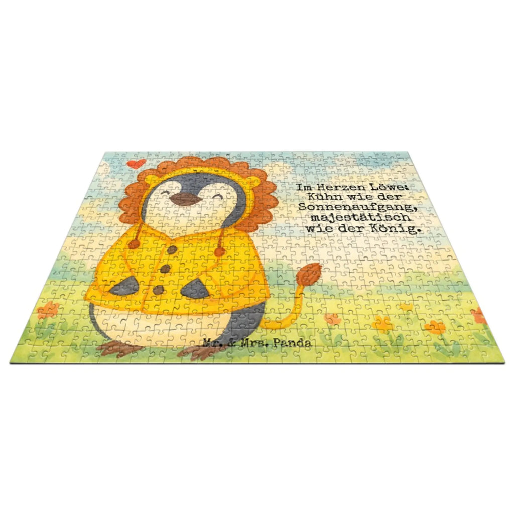 Puzzle Löwe Astrologie Design Puzzle, Tierkreiszeichen, Sternzeichen, Horoskop, Astrologie, Aszendent, Geburtstagsgeschenk, Geschenkidee zum Geburtstag, Sternzeichen Löwe, Löwe