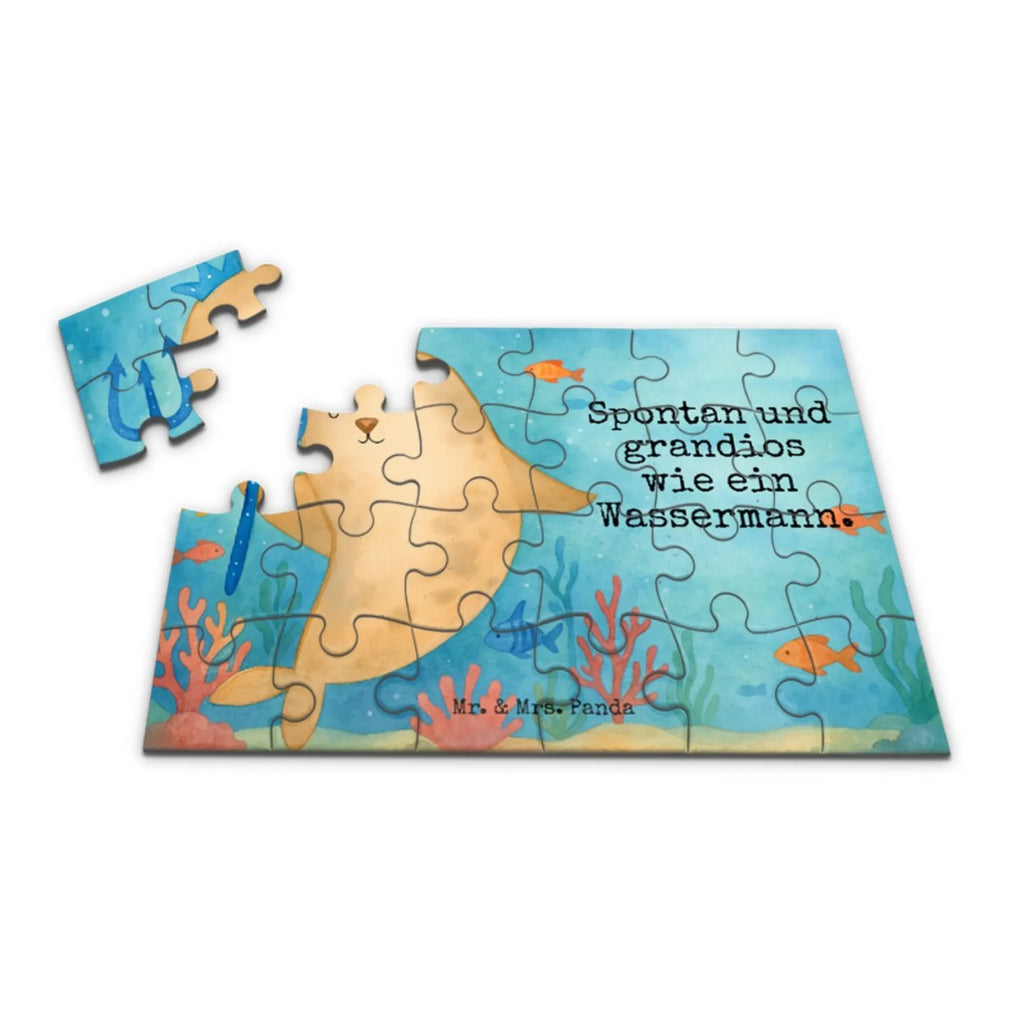 Puzzle znak zodiaku Wodnik Design Puzzle, Tierkreiszeichen, Sternzeichen, Horoskop, Astrologie, Aszendent, Wassermann Geschenk, Wassermann Sternzeichen, Geschenk Februar, Meermann, Geburtstag Januar, Geschenk Januar, Geburtstag Februar, Meer Geschenk, Nix