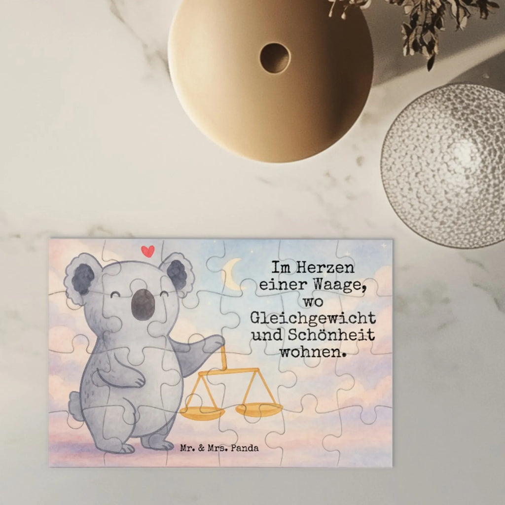 Puzzle Scale Astrology Design Puzzle, Tierkreiszeichen, Sternzeichen, Horoskop, Astrologie, Aszendent, Geschenk, Waage, Geburtstagsgeschenk, Geschenk zum Geburtstag