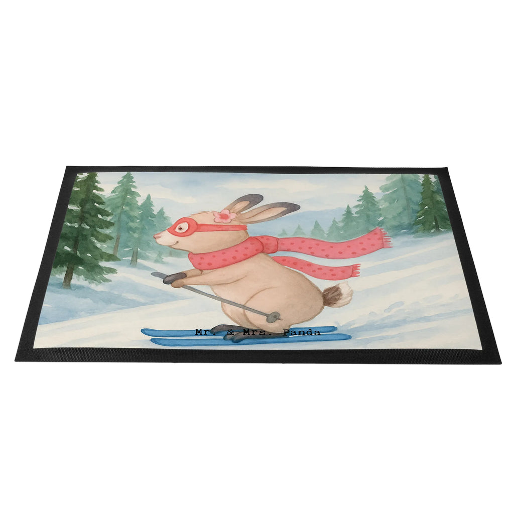 Fußmatte Hase Skifahren Design Fußabtreter außen, Fußabstreifer, Matte, Türmatte, Haustürmatte, Schmutzfangmatte, Motivfußmatte, Fussmatten, Fußmatte outdoor, Schmutzmatte, Fußmatten, Fussmatten online, Fußabtreter, Eingangsteppich, Fußmatte innen, Schmutzfänger, Fußabstreifer außen, Schmutzfangmatte waschbar, Fußmatte außen wetterfest, Vorleger, Schmutzfangteppich, Gummi Matte, Türvorleger, Gummimatte, Fußmatte außen, Fußmatte waschbar, Sauberlaufmatte, Geschenk, Sport, Sportart, Hobby, Schenken, Danke, Dankeschön, Auszeichnung, Gewinn, Sportler, Ski fahren, Skisport, Skifahren, Skirennen, Skiwettbewerb