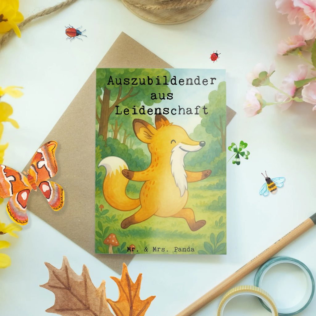 Grußkarte Auszubildender Leidenschaft Design Grußkarte, Geburtstagskarte, Glückwunschkarte, Ansichtskarten, Klappkarte, Einladungskarte, Hochzeitskarte, Karte, Beruf, Ausbildung, Jubiläum, Abschied, Rente, Kollege, Kollegin, Geschenk, Schenken, Arbeitskollege, Mitarbeiter, Firma, Danke, Dankeschön, Auszubildender, Preis, Abschlussprüfung, Azubi, Ausbildungsbeginn, Beginn der Ausbildung, Glücksbringer zur Ausbildung