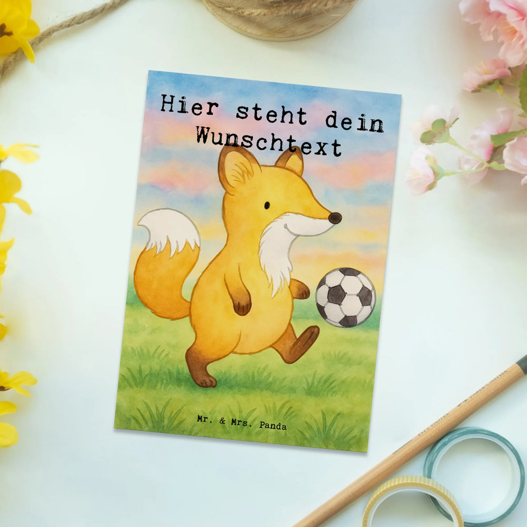 Personalisierte Postkarte Fußballer Leidenschaft Design Ansichtskarte mit Wunschtext, Grußkarte mit Wunschtext, Einladung mit Wunschtext, Postkarte mit Wunschtext, Einladung mit Namen, Karte mit Wunschtext, Postkarte mit Namen, Geschenkkarte mit Wunschtext, Postkarte bedrucken, Ansichtskarte mit Namen, Grußkarte mit Namen, Karte mit Namen, Geschenkkarte mit Namen, Postkarte personalisierbar, Beruf, Ausbildung, Jubiläum, Abschied, Rente, Kollege, Kollegin, Geschenk, Schenken, Arbeitskollege, Mitarbeiter, Firma, Danke, Dankeschön, Fußballer, Fußballspiel, Glücksbringer, Profi Fußballer, Fußballspieler