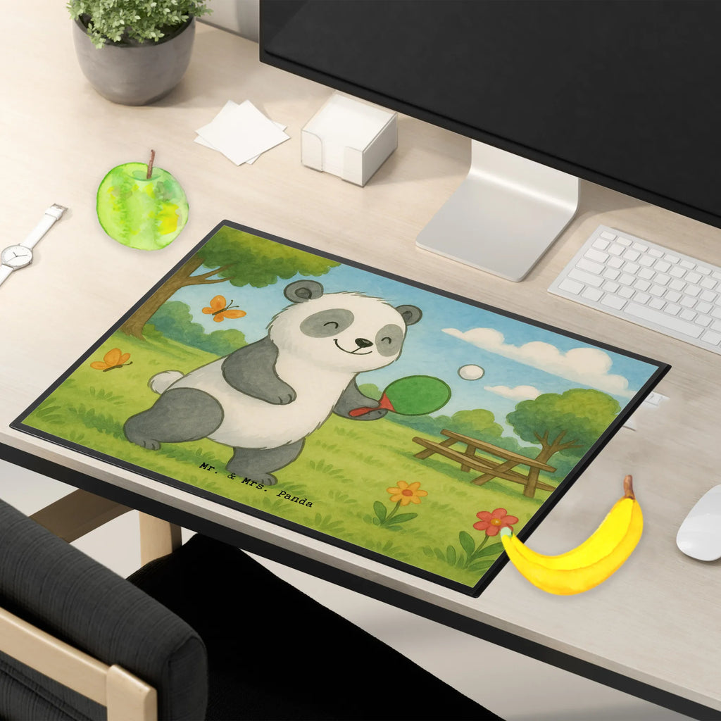 Schreibtischunterlage Panda Tischtennis Design Büroartikel, Schreibtisch Unterlagen, Schreibtischauflage, Bürobedarf, Schreibtischunterlage Groß, Schreibwaren, Schreibunterlage, Geschenk, Sport, Sportart, Hobby, Schenken, Danke, Dankeschön, Auszeichnung, Gewinn, Sportler, Tischtennis Bund, Ballsport, Tischtennis Verein, Tischtennis