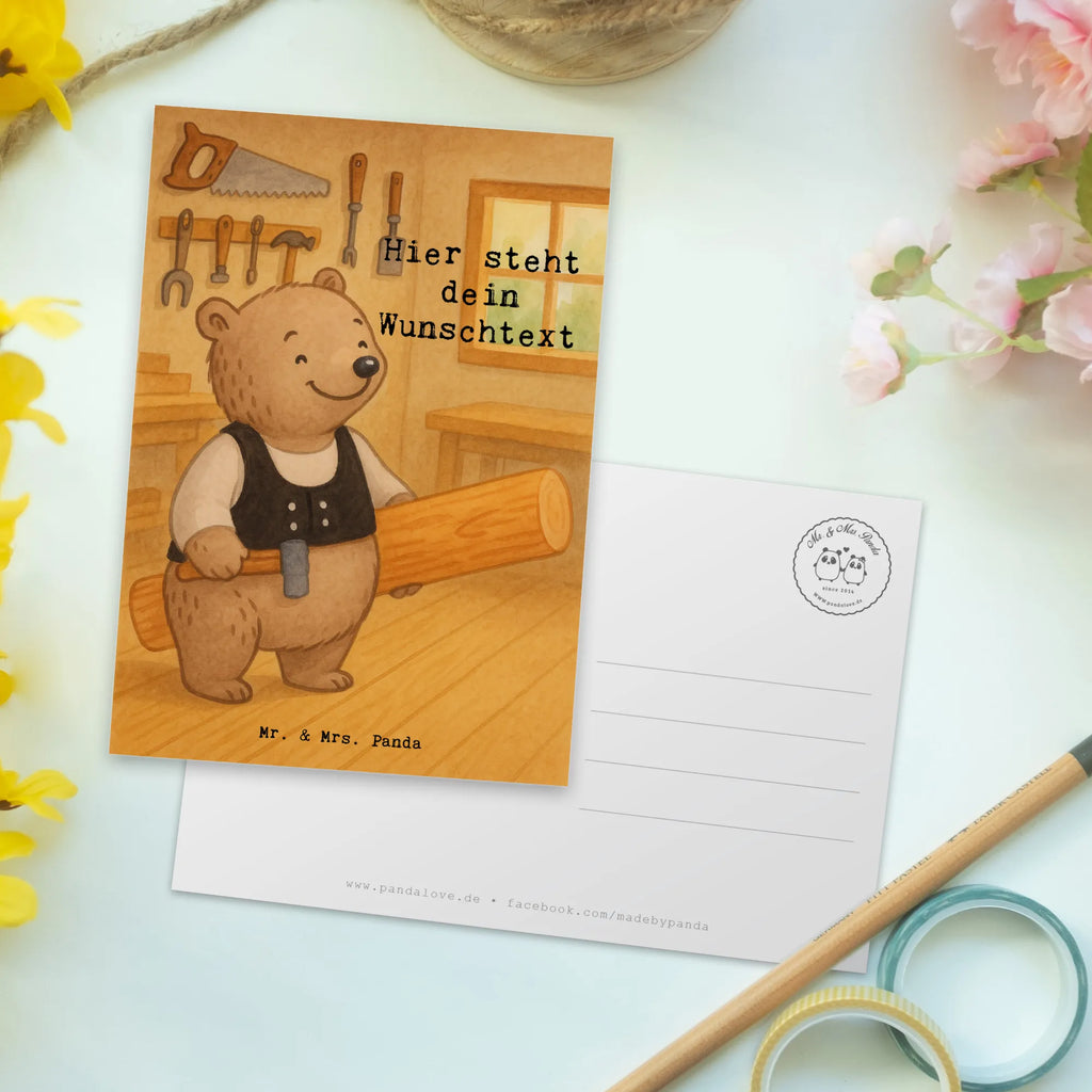 Personalisierte Postkarte Zimmermann Leidenschaft Design Geschenkkarte mit Wunschtext, Einladung mit Wunschtext, Einladung mit Namen, Ansichtskarte mit Namen, Ansichtskarte mit Wunschtext, Grußkarte mit Wunschtext, Karte mit Wunschtext, Karte mit Namen, Postkarte mit Namen, Grußkarte mit Namen, Postkarte bedrucken, Geschenkkarte mit Namen, Postkarte personalisierbar, Postkarte mit Wunschtext, Beruf, Ausbildung, Jubiläum, Abschied, Rente, Kollege, Kollegin, Geschenk, Schenken, Arbeitskollege, Mitarbeiter, Firma, Danke, Dankeschön