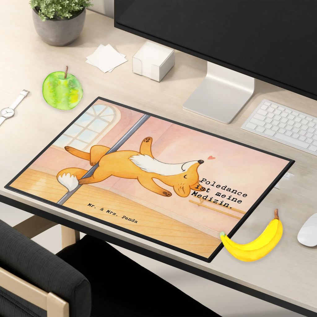 Schreibtischunterlage Fuchs Poledance Design Bürobedarf, Schreibtischauflage, Schreibwaren, Schreibtischunterlage Groß, Büroartikel, Schreibtisch Unterlagen, Schreibunterlage, Geschenk, Sport, Sportart, Hobby, Schenken, Danke, Dankeschön, Auszeichnung, Gewinn, Sportler, Tanz, Tanzen, Pole Dance