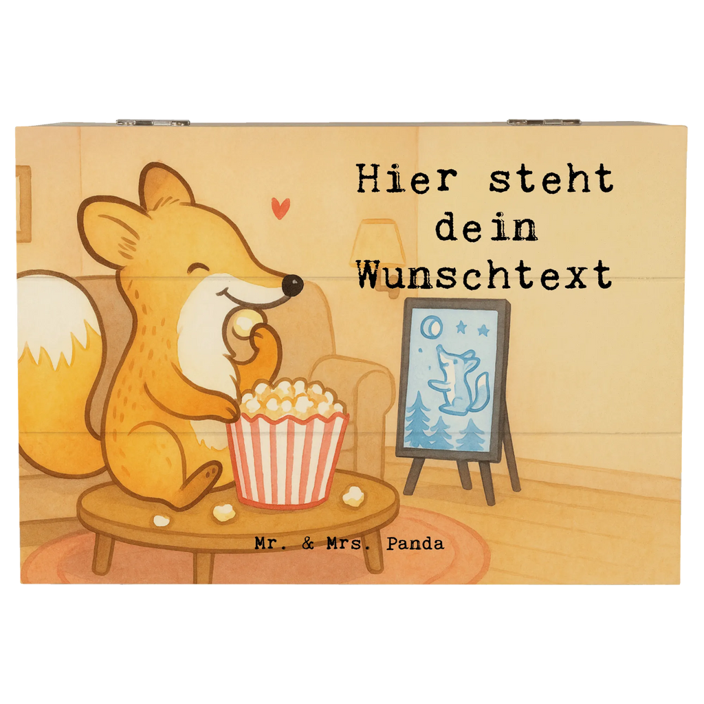 Personalisierte Holzkiste Fuchs Filme gucken Design Truhe mit Namen, Erinnerungsbox mit Namen, Aufbewahrungsbox Personalisiert, Schatzkiste mit Namen, Schatulle mit Namen, Holzkiste Personalisiert, Erinnerungsbox Personalisiert, Holzkiste mit Namen, Truhe Personalisiert, Dekokiste mit Namen, Dekokiste Personalisiert, GEschenkdose personalisiert, Kiste mit Namen, Erinnerungskiste Personalisiert, Erinnerungskiste, Kiste Personalisiert, Schatulle Personalisiert, Geschenkbox personalisiert, Aufbewahrungsbox mit Namen, Schatzkiste Personalisiert, mit Namen, Geschenk, Sport, Sportart, Hobby, Schenken, Danke, Dankeschön, Auszeichnung, Gewinn, Sportler, Filmabend, Filme gucken, Kino, Fernsehen, TV