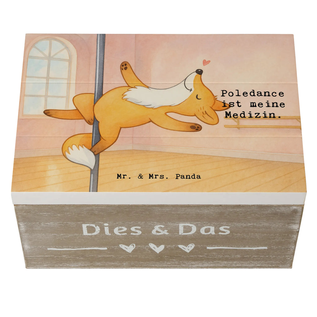 Holzkiste Fuchs Poledance Design Schatzkiste, Kiste, Aufbewahrungsbox, Erinnerungsbox, Geschenkdose, XXL, Erinnerungskiste, Dekokiste, Geschenkbox, Holzkiste, Schatulle, Truhe, Geschenk, Sport, Sportart, Hobby, Schenken, Danke, Dankeschön, Auszeichnung, Gewinn, Sportler, Tanzen, Tanz, Pole Dance