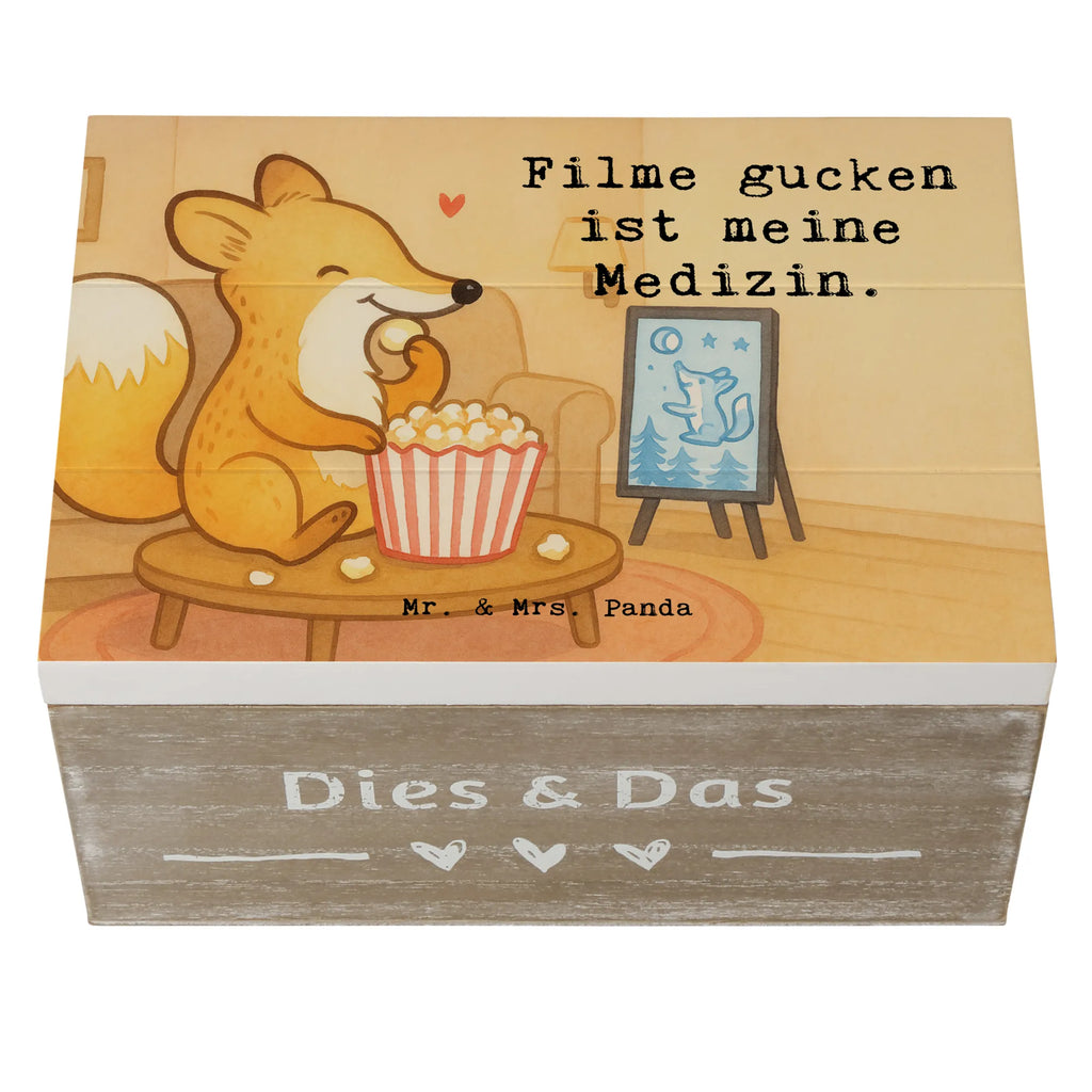 Holzkiste Fuchs Filme gucken Design XXL, Geschenkdose, Erinnerungskiste, Dekokiste, Aufbewahrungsbox, Schatulle, Erinnerungsbox, Truhe, Geschenkbox, Holzkiste, Schatzkiste, Kiste, Geschenk, Sport, Sportart, Hobby, Schenken, Danke, Dankeschön, Auszeichnung, Gewinn, Sportler, Kino, TV, Fernsehen, Filme gucken, Filmabend