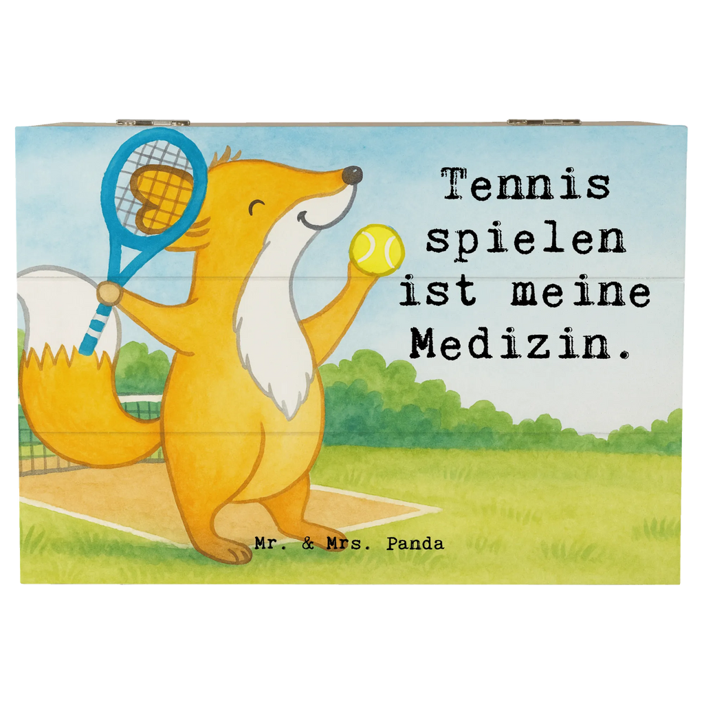 Holzkiste Fuchs Tennis spielen Design Holzkiste, Geschenkbox, Dekokiste, Geschenkdose, XXL, Erinnerungskiste, Aufbewahrungsbox, Kiste, Schatulle, Erinnerungsbox, Truhe, Schatzkiste, Geschenk, Sport, Sportart, Hobby, Schenken, Danke, Dankeschön, Auszeichnung, Gewinn, Sportler, Ballsportart, Tennisverein, Tennis Turnier, Tennisclub, Tennis spielen