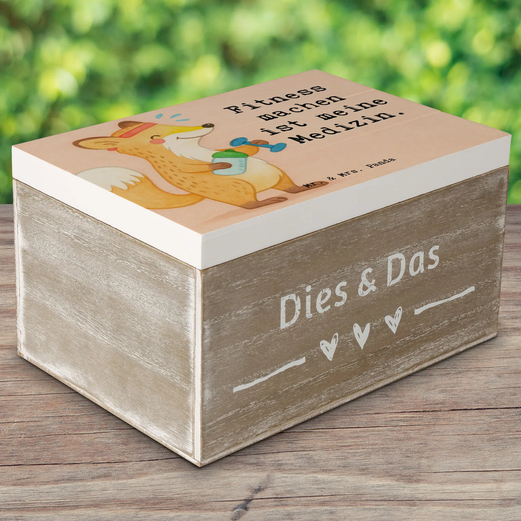Holzkiste Fuchs Fitness Design Kiste, Erinnerungsbox, Dekokiste, Schatzkiste, Truhe, Aufbewahrungsbox, Geschenkdose, Geschenkbox, Schatulle, Erinnerungskiste, Holzkiste, XXL, Geschenk, Sport, Sportart, Hobby, Schenken, Danke, Dankeschön, Auszeichnung, Gewinn, Sportler, Fitnessstudio, Sportclub, Kraftsport, Fitness, Sport treiben
