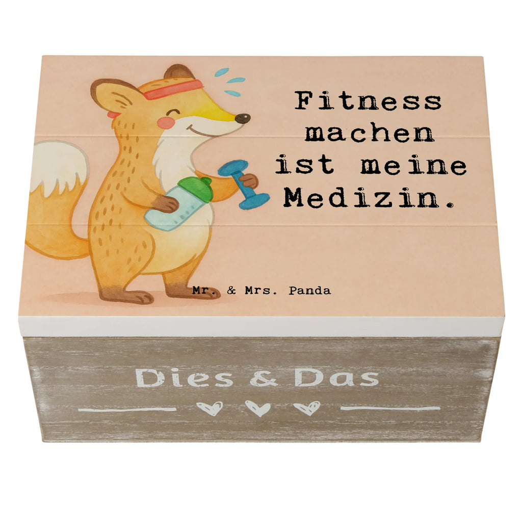 Holzkiste Fuchs Fitness Design Kiste, Erinnerungsbox, Dekokiste, Schatzkiste, Truhe, Aufbewahrungsbox, Geschenkdose, Geschenkbox, Schatulle, Erinnerungskiste, Holzkiste, XXL, Geschenk, Sport, Sportart, Hobby, Schenken, Danke, Dankeschön, Auszeichnung, Gewinn, Sportler, Fitnessstudio, Sportclub, Kraftsport, Fitness, Sport treiben