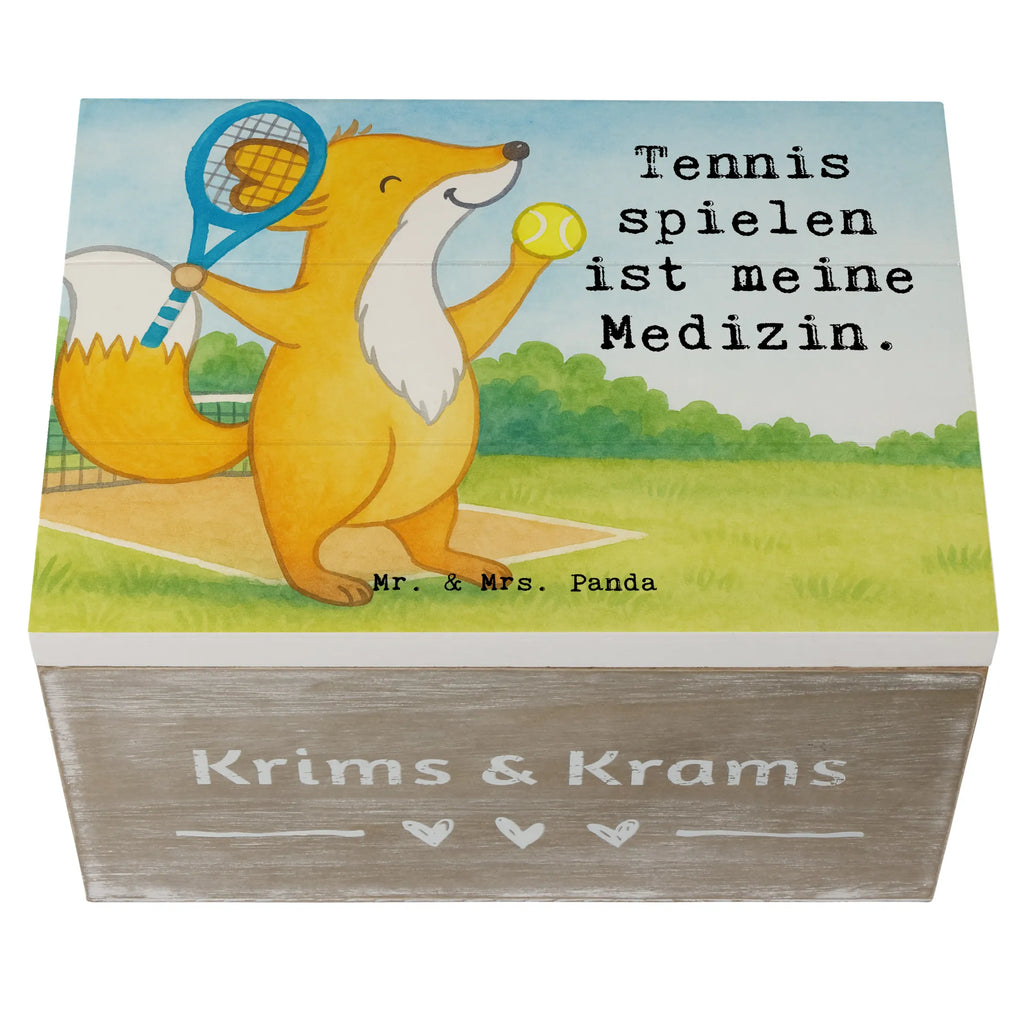 Holzkiste Fuchs Tennis spielen Design Holzkiste, Geschenkbox, Dekokiste, Geschenkdose, XXL, Erinnerungskiste, Aufbewahrungsbox, Kiste, Schatulle, Erinnerungsbox, Truhe, Schatzkiste, Geschenk, Sport, Sportart, Hobby, Schenken, Danke, Dankeschön, Auszeichnung, Gewinn, Sportler, Ballsportart, Tennisverein, Tennis Turnier, Tennisclub, Tennis spielen