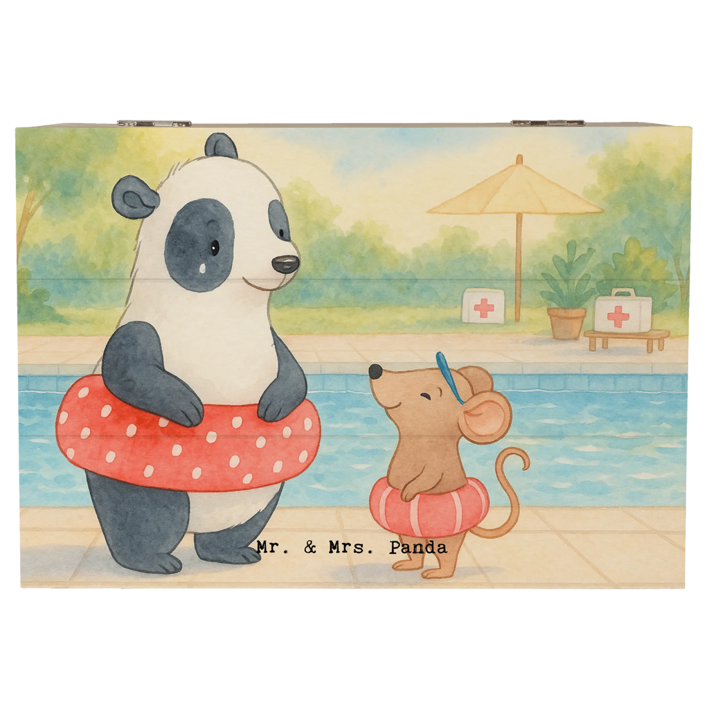 Holzkiste Otter Schwimmen Design Dekokiste, Geschenkdose, Erinnerungskiste, Kiste, Truhe, Geschenkbox, Aufbewahrungsbox, Erinnerungsbox, Schatulle, Schatzkiste, Holzkiste, XXL, Geschenk, Sport, Sportart, Hobby, Schenken, Danke, Dankeschön, Auszeichnung, Gewinn, Sportler, Wassersport, Schwimmen, Schwimmkurs