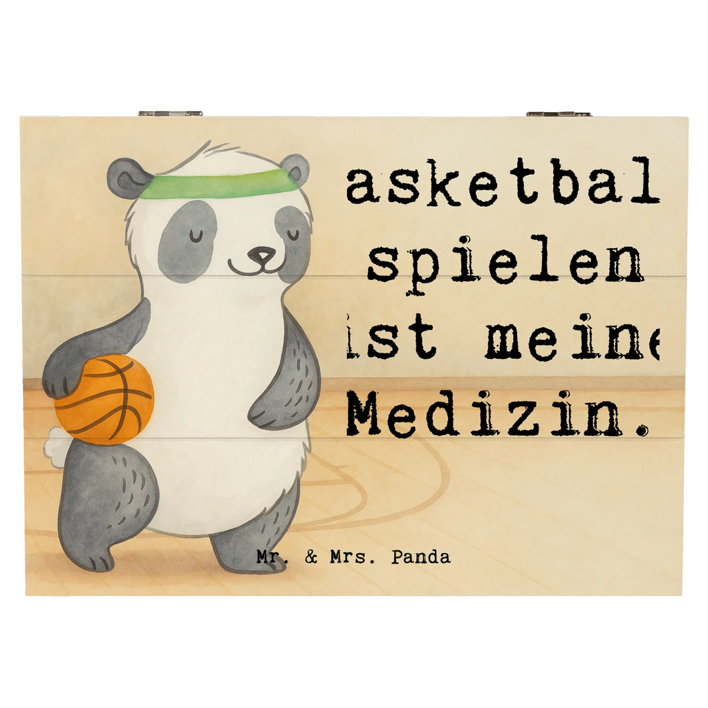 Holzkiste Panda Basketball Design Erinnerungskiste, Dekokiste, Schatulle, Geschenkdose, Schatzkiste, Holzkiste, Erinnerungsbox, Truhe, Aufbewahrungsbox, Geschenkbox, Kiste, XXL, Geschenk, Sport, Sportart, Hobby, Schenken, Danke, Dankeschön, Auszeichnung, Gewinn, Sportler, Basketballplatz, Basketball Verband, Basketball, Basketball Verein