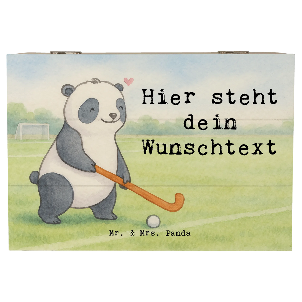 Personalisierte Holzkiste Panda Hockey spielen Design Geschenkbox personalisiert, Erinnerungskiste, Erinnerungsbox mit Namen, Kiste Personalisiert, Truhe mit Namen, Schatulle Personalisiert, mit Namen, Kiste mit Namen, Holzkiste Personalisiert, GEschenkdose personalisiert, Truhe Personalisiert, Schatulle mit Namen, Erinnerungsbox Personalisiert, Holzkiste mit Namen, Aufbewahrungsbox mit Namen, Erinnerungskiste Personalisiert, Schatzkiste mit Namen, Schatzkiste Personalisiert, Aufbewahrungsbox Personalisiert, Dekokiste mit Namen, Dekokiste Personalisiert, Geschenk, Sport, Sportart, Hobby, Schenken, Danke, Dankeschön, Auszeichnung, Gewinn, Sportler, Hockey spielen, Hockeyschläger, Feldhockey, Hockey Verein