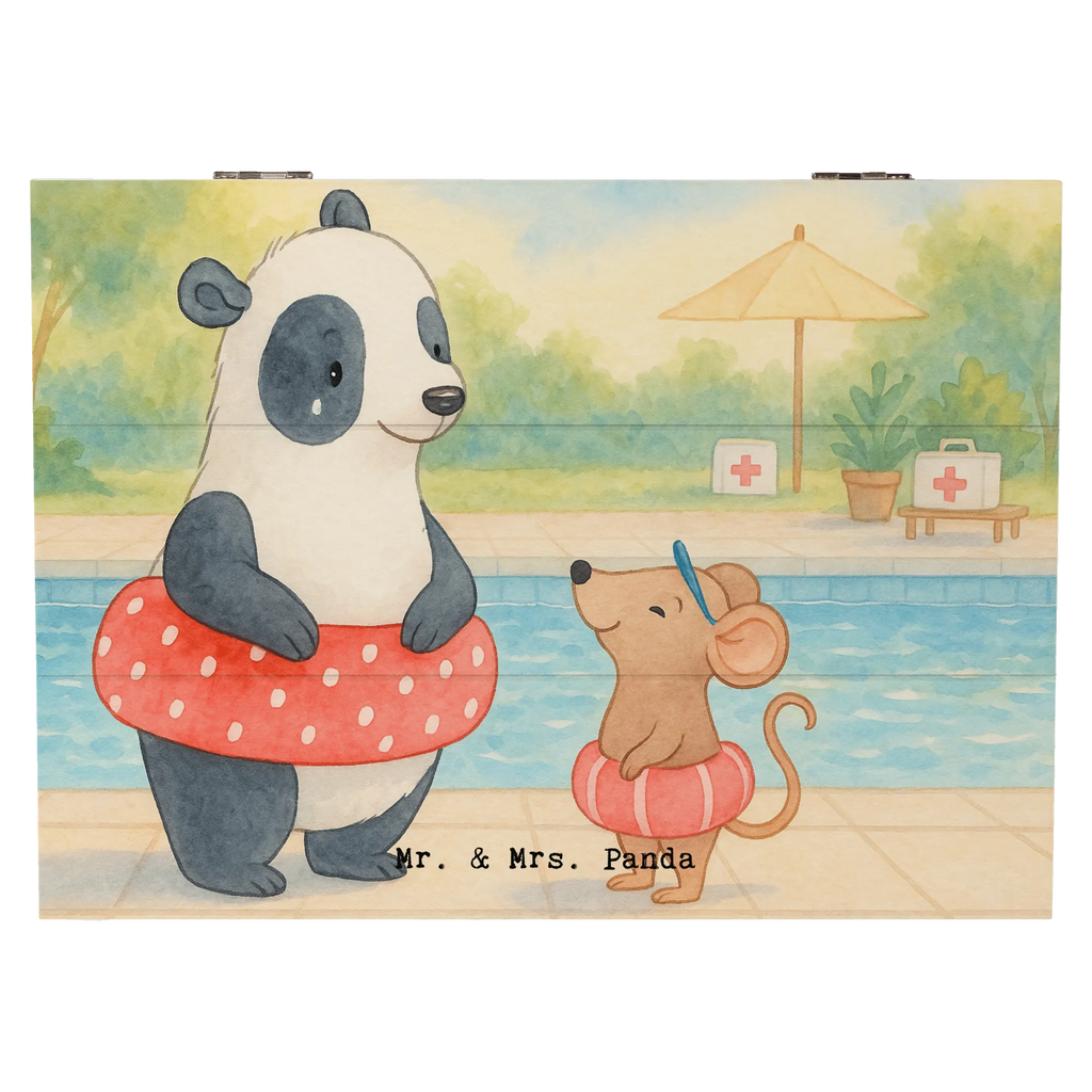 Holzkiste Otter Schwimmen Design Dekokiste, Geschenkdose, Erinnerungskiste, Kiste, Truhe, Geschenkbox, Aufbewahrungsbox, Erinnerungsbox, Schatulle, Schatzkiste, Holzkiste, XXL, Geschenk, Sport, Sportart, Hobby, Schenken, Danke, Dankeschön, Auszeichnung, Gewinn, Sportler, Wassersport, Schwimmen, Schwimmkurs