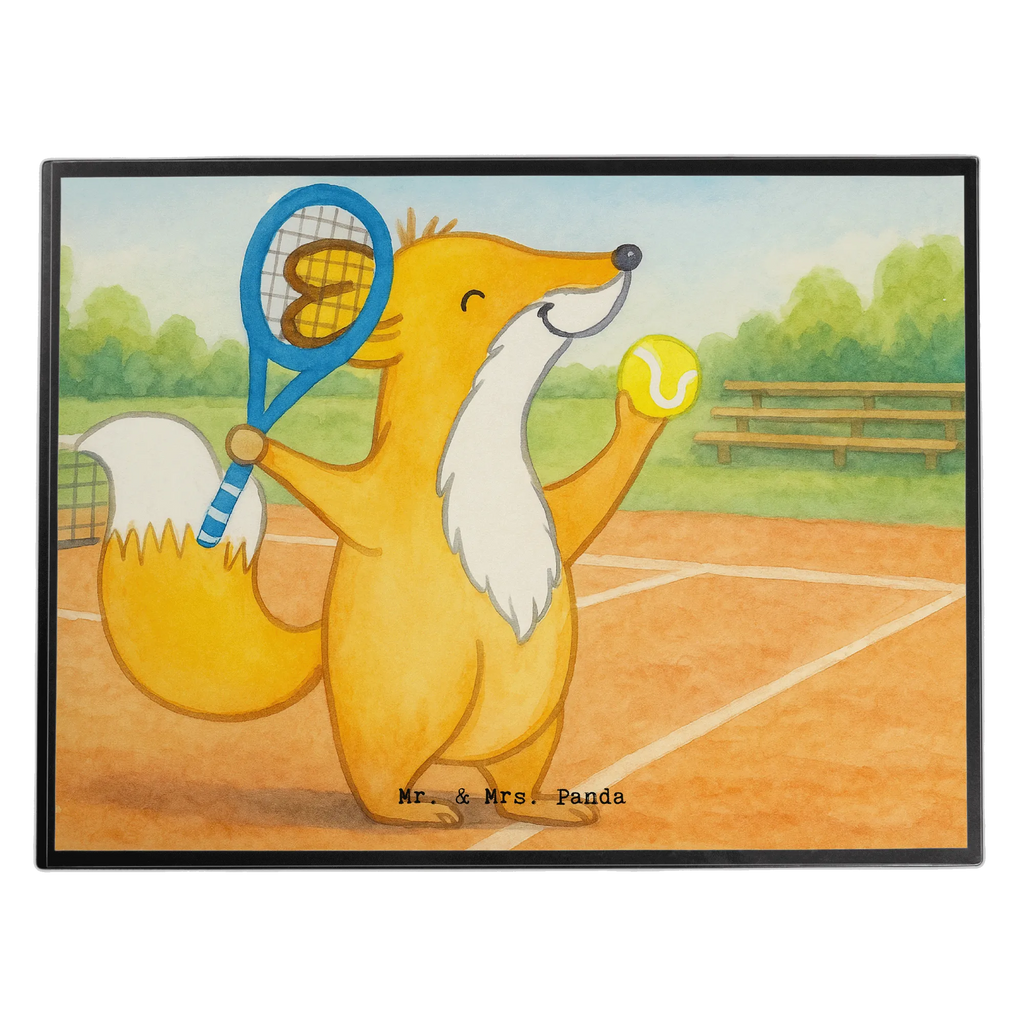 Schreibtischunterlage Fuchs Tennis spielen Design Schreibwaren, Schreibunterlage, Büroartikel, Schreibtischunterlage Groß, Schreibtischauflage, Bürobedarf, Schreibtisch Unterlagen, Geschenk, Sport, Sportart, Hobby, Schenken, Danke, Dankeschön, Auszeichnung, Gewinn, Sportler, Tennisverein, Tennis Turnier, Tennis spielen, Tennisclub, Ballsportart