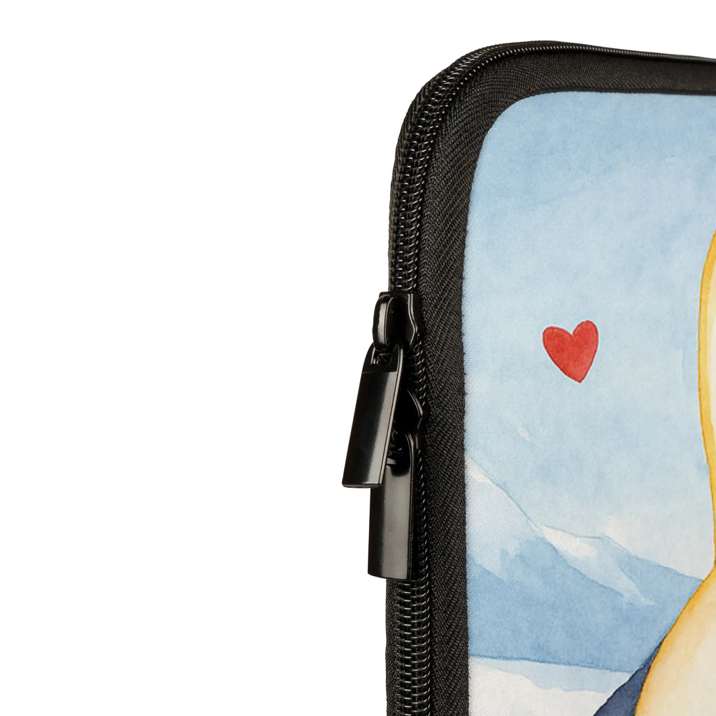 Personalisierte Notebook Tasche Pinguin Diät Design