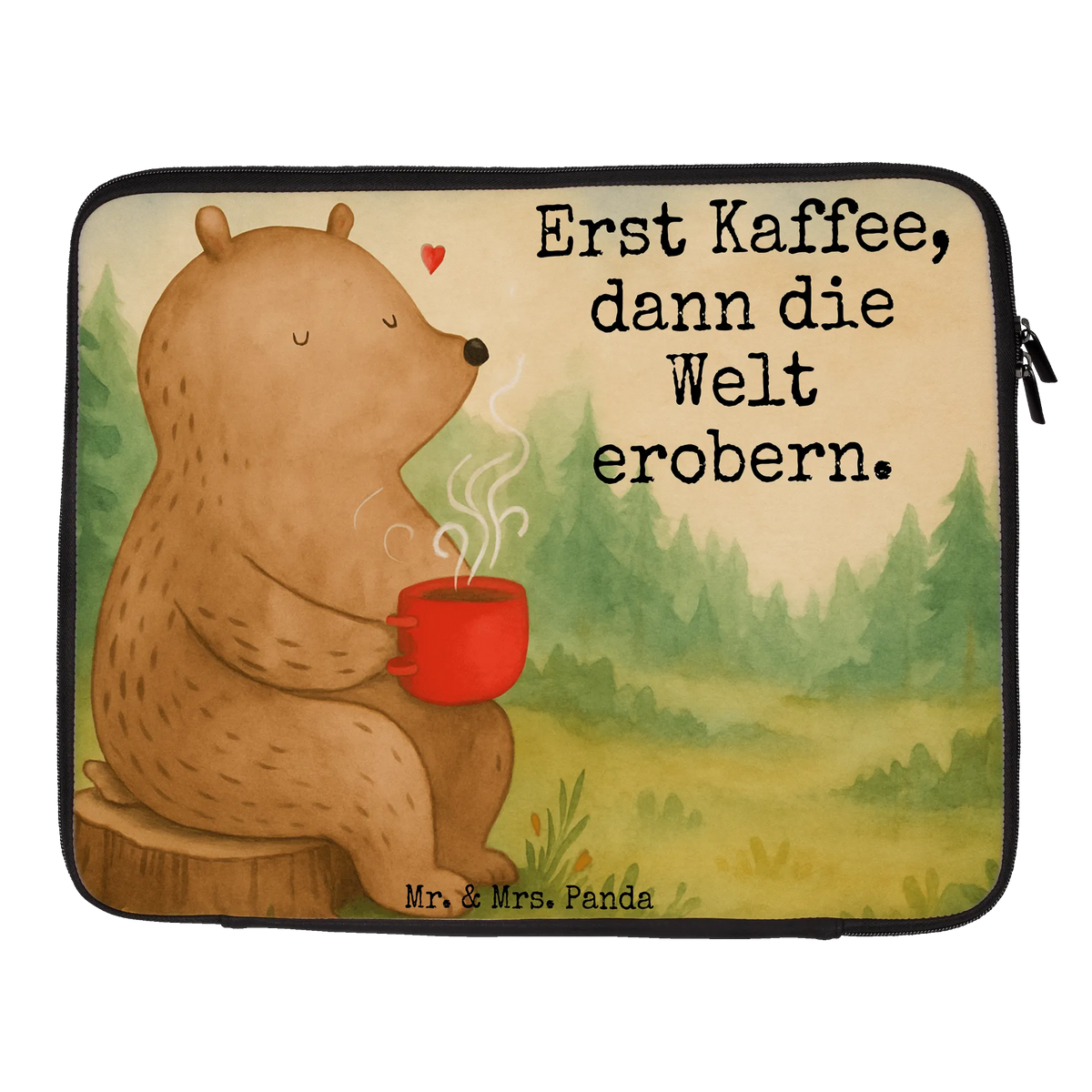 Notebook Tasche Bär Kaffee Design Notebook Sleeve, Notebookhülle, Schutzhülle Notebook, Hülle Laptop, Notebook-Case, Notebooktasche, Laptop-Case, Laptop Tasche, Notebook Case, Laptophülle, Laptop Hülle, Laptop Case, Schutzhülle Laptop, Laptop-Hülle, Laptop Sleeve, Laptoptasche, Computertasche, Laptop-Sleeve, Tasche Laptop, Notebook Hülle, Notebook-Sleeve, Notebook Tasche, Teddy, Bär, Teddybär, Motivation, Welt Retten, Guten Morgen, Morgenroutine, Bären, Kaffee, Coffee, Welt Erobern
