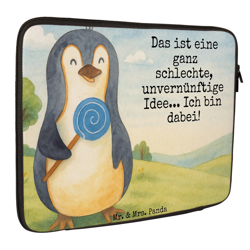 Notebook Tasche Pinguin Lolli Design