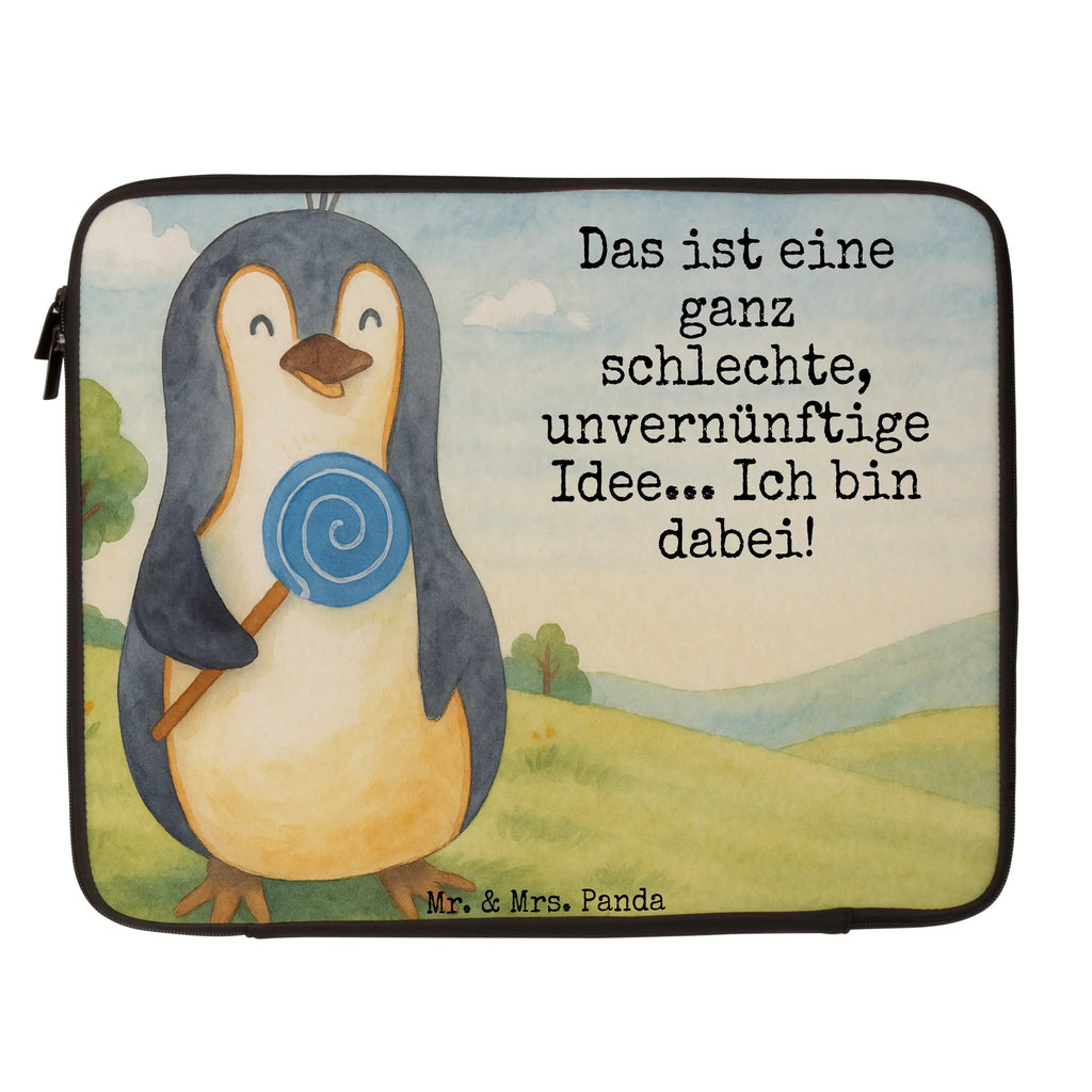 Notebook Tasche Pinguin Lolli Design