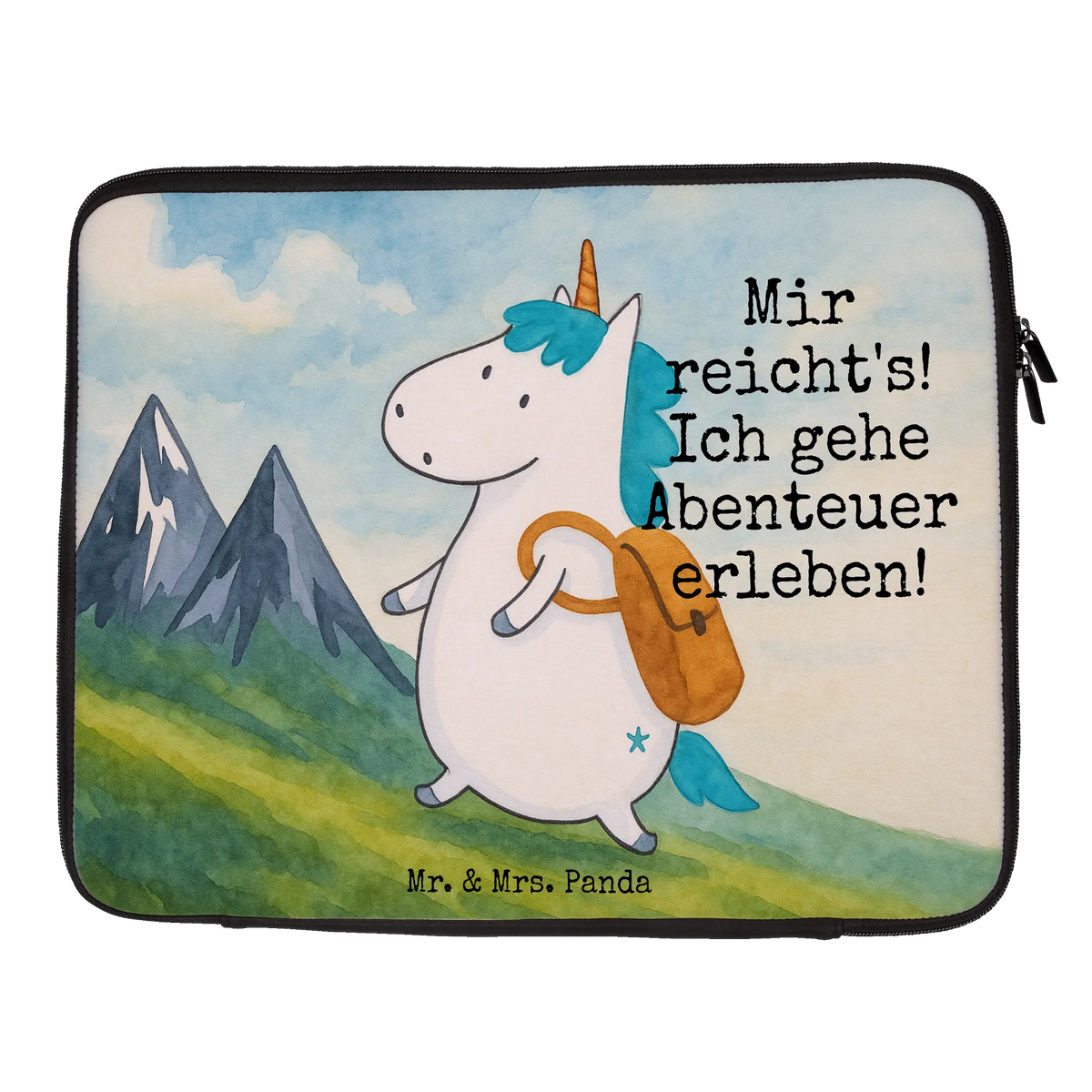 Notebook Tasche Einhorn Bergsteiger Design Notebooktasche, Computertasche, Notebook Hülle, Laptoptasche, Notebook Case, Laptophülle, Notebookhülle, Laptop-Sleeve, Notebook Sleeve, Laptop Case, Schutzhülle Notebook, Notebook-Sleeve, Laptop-Hülle, Schutzhülle Laptop, Laptop Sleeve, Laptop Hülle, Hülle Laptop, Laptop-Case, Notebook-Case, Laptop Tasche, Tasche Laptop, Notebook Tasche, Unicorn, Einhorn Deko, Einhorn, Einhörner, Berge, Weltreise, Urlaub, Abenteuer, Entdecker, Abenteurer, Bergsteiger, Weltenbummler, Reisen