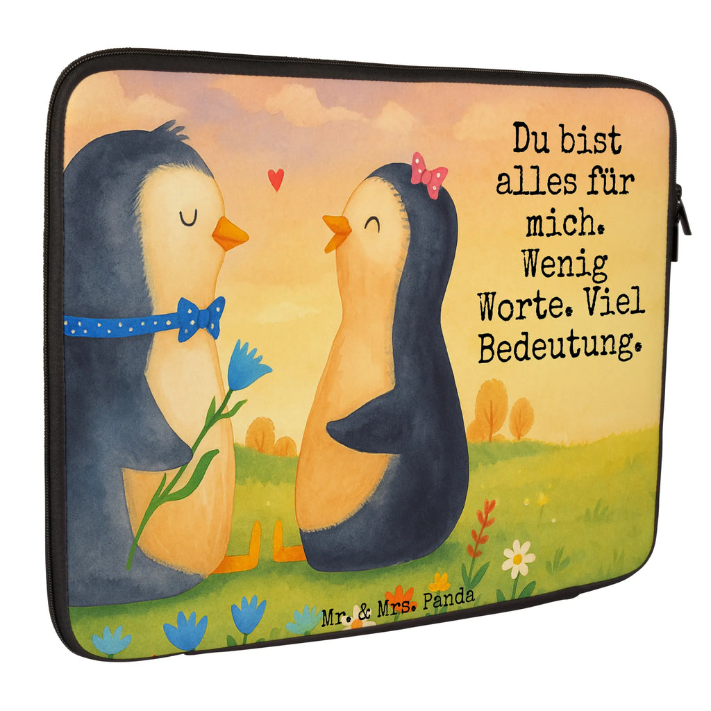 Notebook Tasche Pinguin Pärchen Design