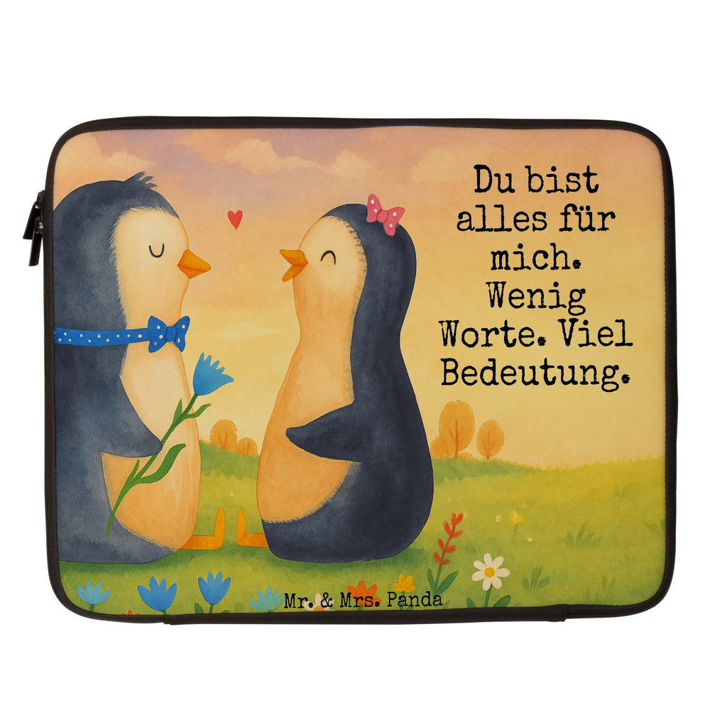 Notebook Tasche Pinguin Pärchen Design