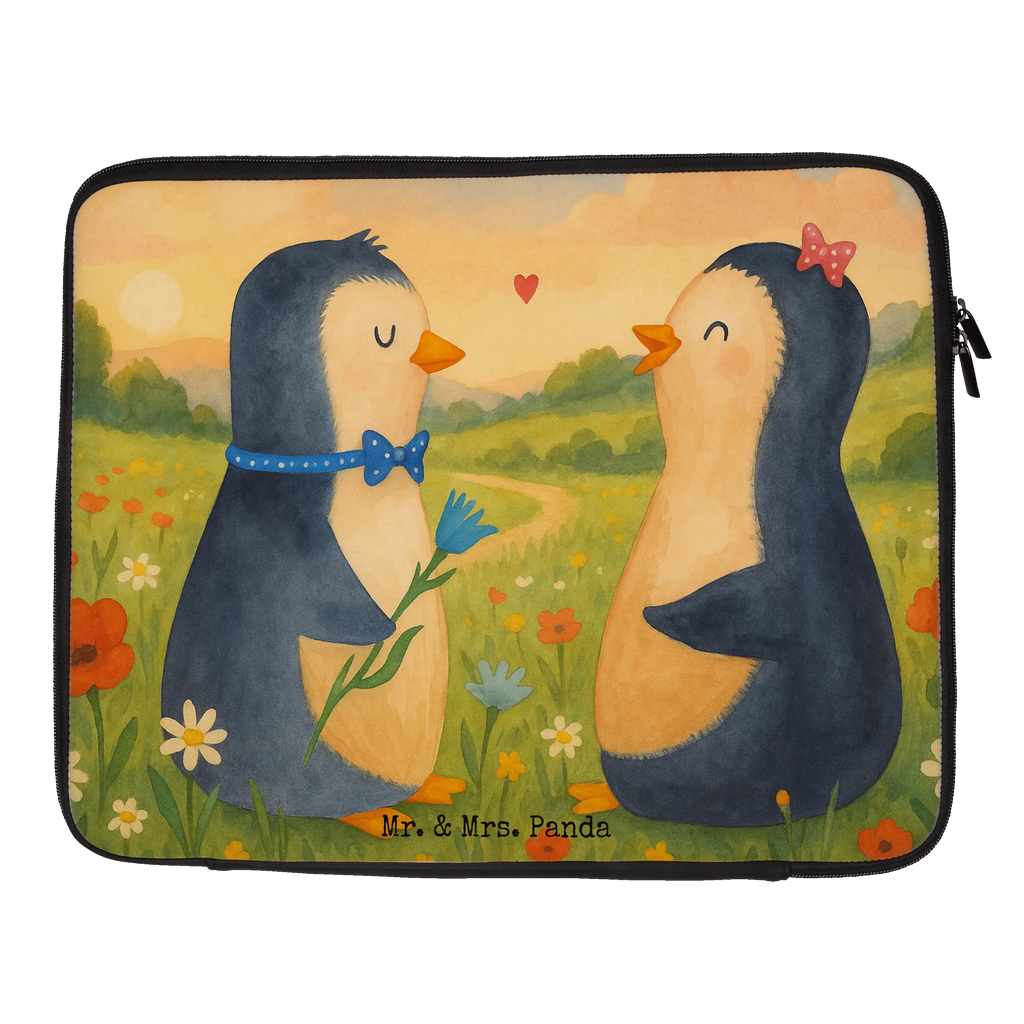 Notebook Tasche Pinguin Pärchen Design