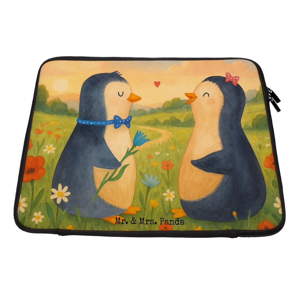 Notebook Tasche Pinguin Pärchen Design