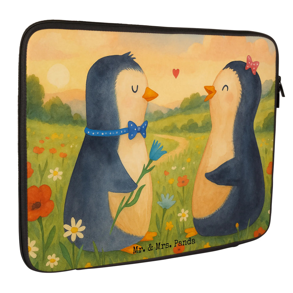 Notebook Tasche Pinguin Pärchen Design