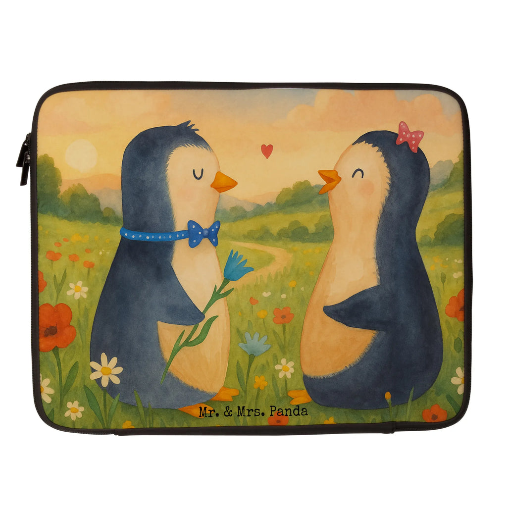 Notebook Tasche Pinguin Pärchen Design