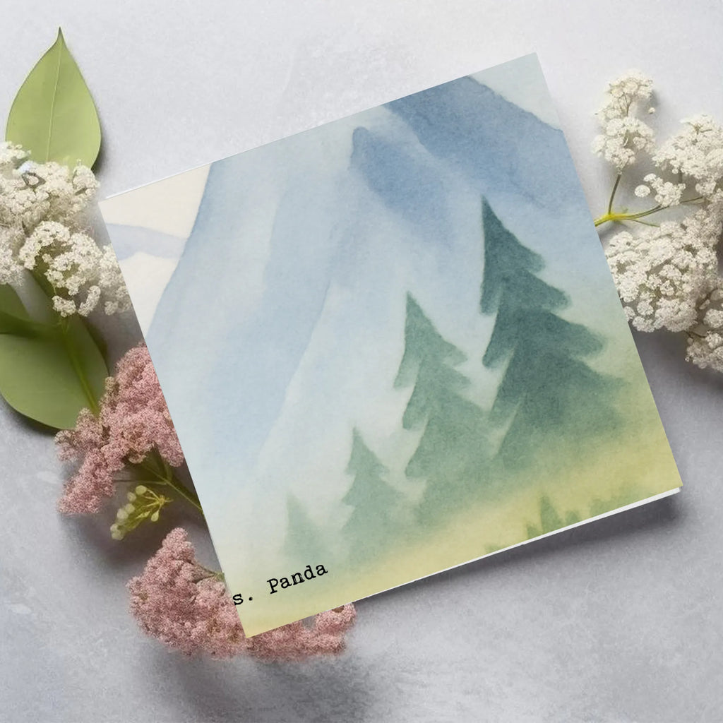 Deluxe Karte Bär Bergsteigen Design Hochwertige Klappkarte, Grußkarte, Geburtstagskarte, Einladungskarte, Karte, Glückwunschkarte, Klappkarte, Hochzeitskarte, Hochwertige Grußkarte, Geschenk, Sport, Sportart, Hobby, Schenken, Danke, Dankeschön, Auszeichnung, Gewinn, Sportler, Bergsport, Bergsteigen, Alpinismus, wandern, Trekking, Alpinwandern