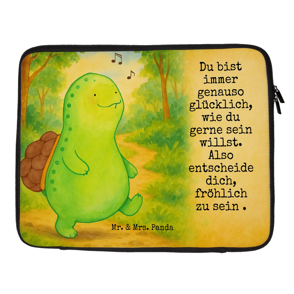 Notebook Tasche Schildkröte Pfeifen Design