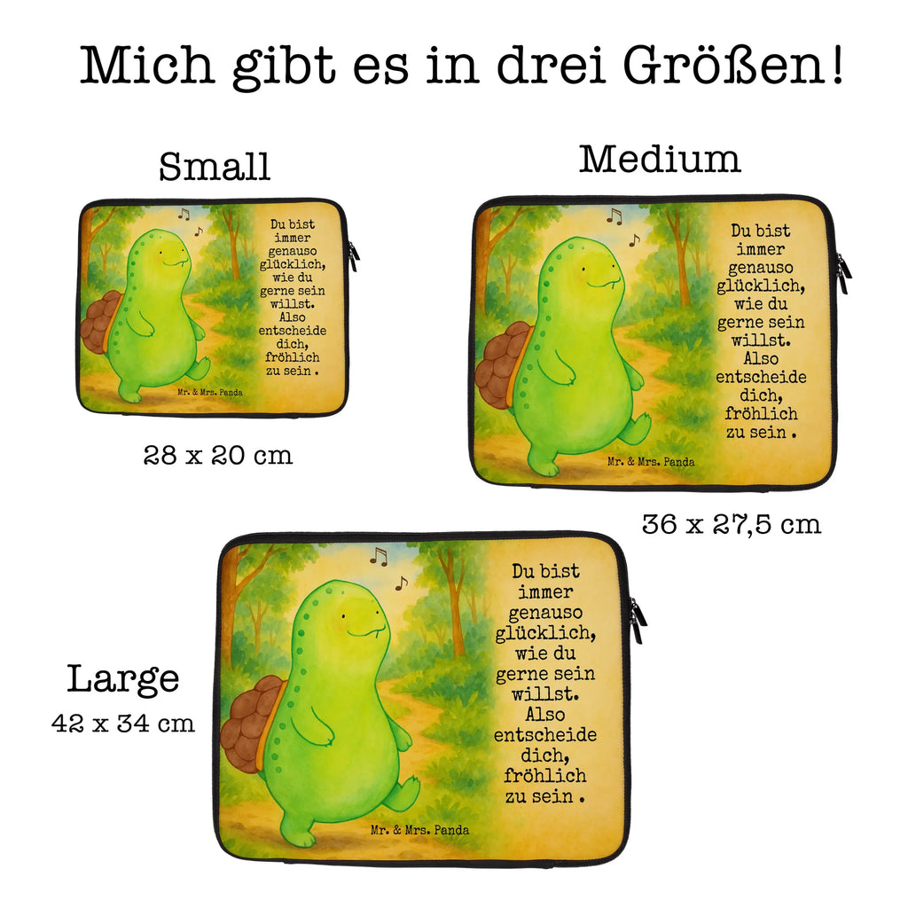 Notebook Tasche Schildkröte Pfeifen Design