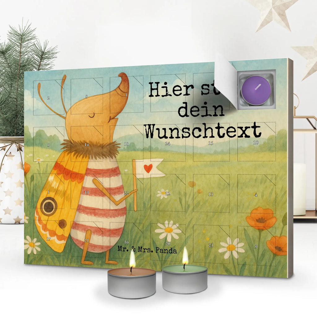 Personalisierter Duftkerzen Adventskalender Nachtfalter Fähnchen Design Personalisierter Duftkerzen Adventskalender, Lustige Sprüche, Tiere, Tiermotive, Gute Laune, Küche Deko, Süß, Spruch Lustig, Käfer, Nachtfalter, Spruch Witzig, Niedlich, Was Kostet Die Welt