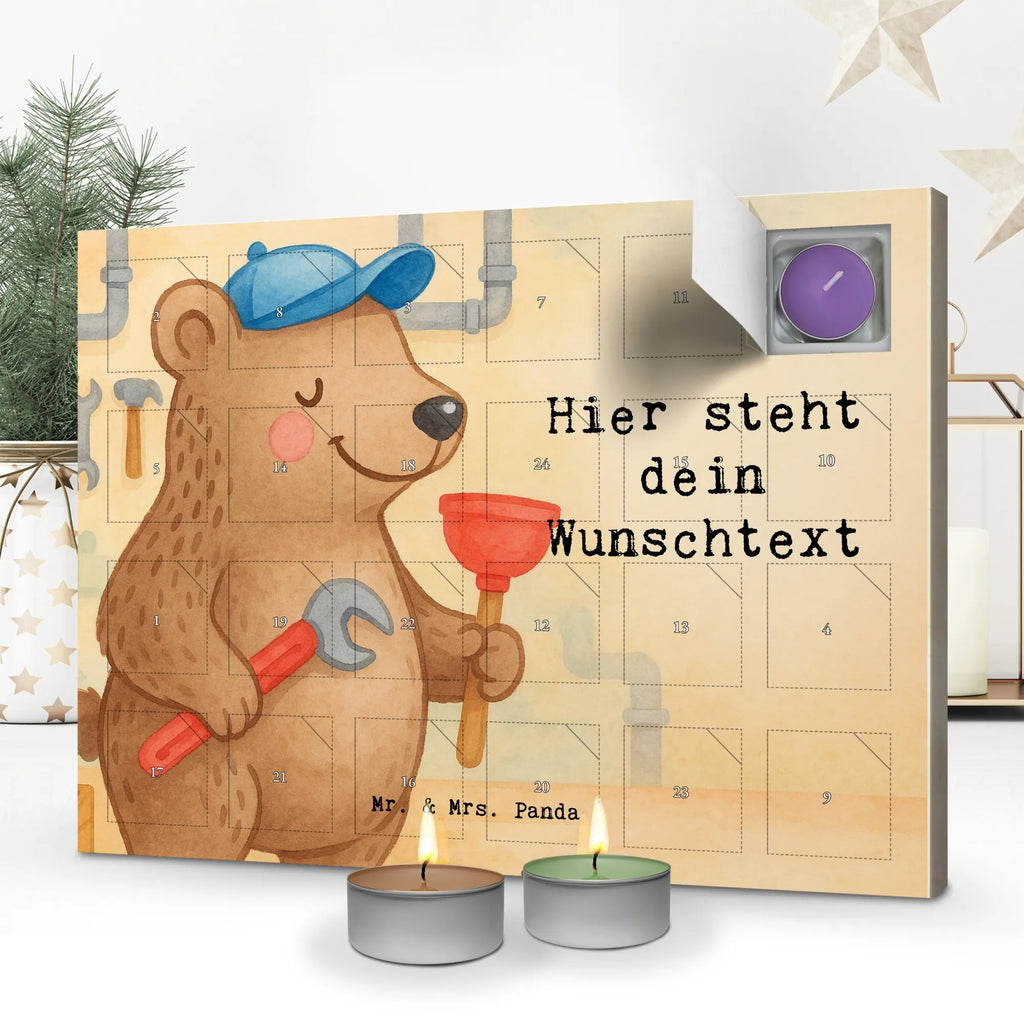 Personalisierter Duftkerzen Adventskalender Klempner Leidenschaft Design Personalisierter Duftkerzen Adventskalender, Geschenk, Schenken, Jubiläum, Danke, Dankeschön, Beruf, Ausbildung, Abschied, Rente, Kollege, Kollegin, Arbeitskollege, Mitarbeiter, Firma, Handwerker, Installateur, Klempner, Gesellenprüfung, Fachbetrieb, Bauklempner, Sanitärinstallationen, Meister
