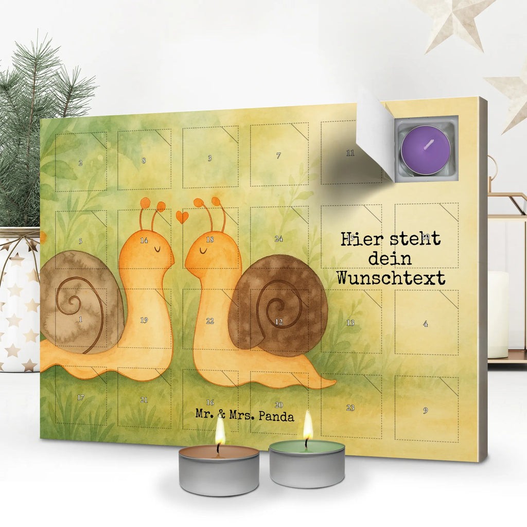 Personalisierter Duftkerzen Adventskalender Schnecken Liebe Design Personalisierter Duftkerzen Adventskalender, Freundin, Freund, Liebe, Liebesgeschenk, Jahrestag, Verlobung, Partner, Ehemann, Ehefrau, Heiraten, Heiratsantrag, Hocheitstag