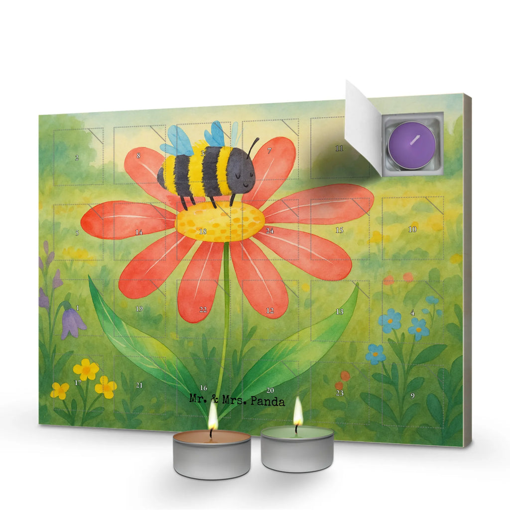 Scented candle advent calendar bumblebee flower Design small animals, cute, funny, cute animal motives, hand drawn, small world, funny sayings, good mood, happy, gifts, gift ideas, special gifts, animal lover, card, fluffy, bumble bee, field, bee, wasp, nature, bumblebees, flower