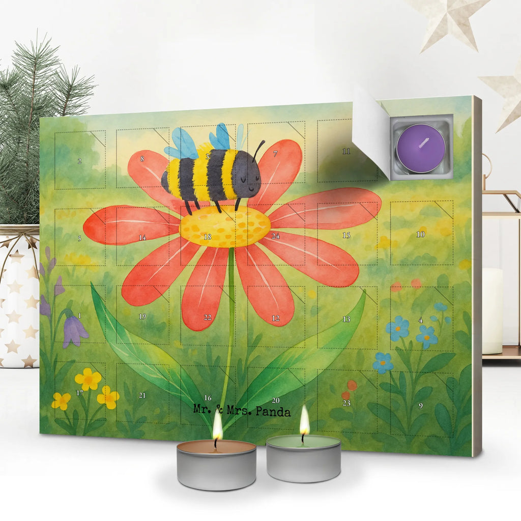Scented candle advent calendar bumblebee flower Design small animals, cute, funny, cute animal motives, hand drawn, small world, funny sayings, good mood, happy, gifts, gift ideas, special gifts, animal lover, card, fluffy, bumble bee, field, bee, wasp, nature, bumblebees, flower