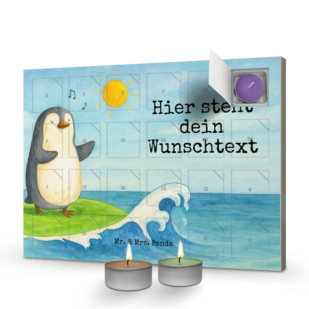  Pingwin surfista Design Pinguin